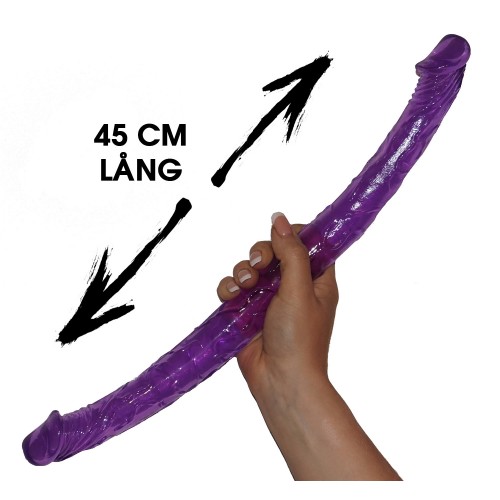 Bender Double Dong - 45 cm Lila