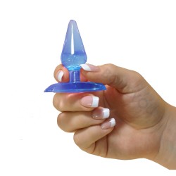 Anal Beginners Mini Buttplug Blue - Nybörjarplugg