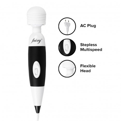 Fairy Pixey Original Massage Wand - Svart
