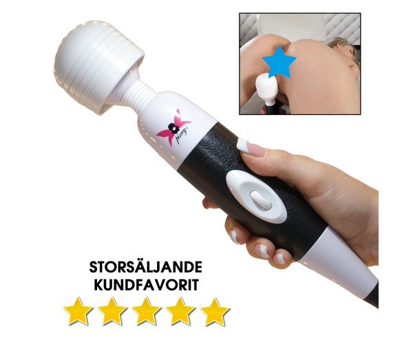 Fairy Pixey Original Massage Wand - Svart