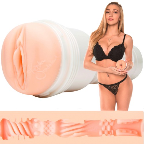 Fleshlight Girls Kendra Sunderland Angel vagina lösfitta i Real Feel SuperSkin – realistisk avgjutning