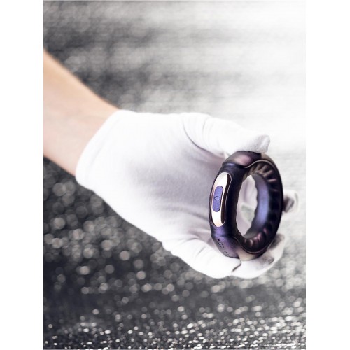 Hueman - Saturn Vibrating Cock & Ball Ring