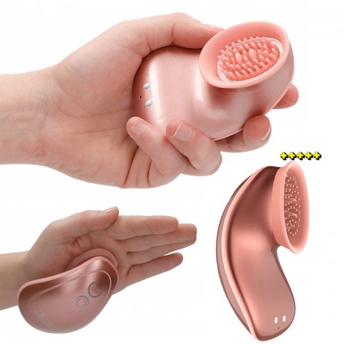 Twitch - Sugande klitorisvibrator Roséguld Twitch - Sugande klitorisvibrator Roséguld