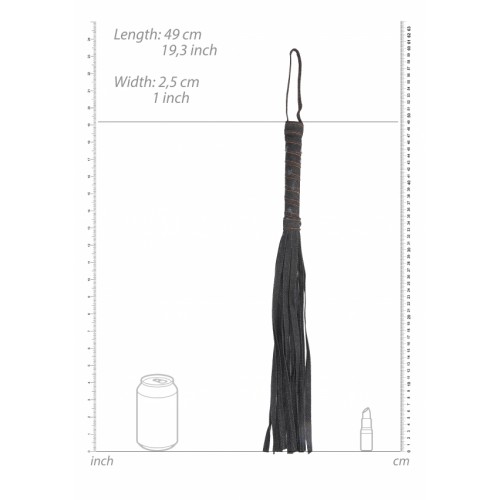 Roughend Denim Style Flogger - 49 cm