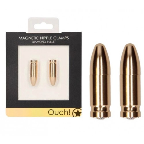 Magnetic Nipple Clamps Diamond Bullet
