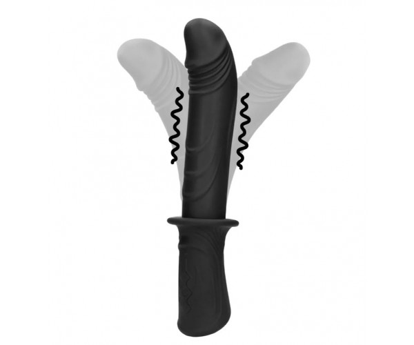 Hand Held Sex Machine - Wiggling & Vibrating