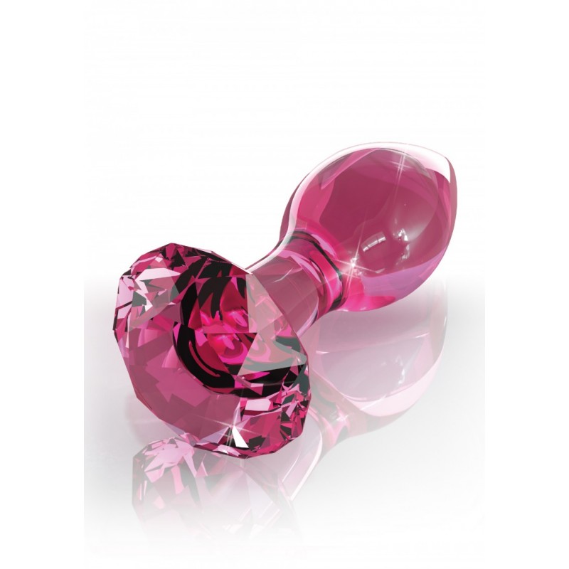 Icicles Nr.79 - Lyxig Handblåst Buttplug I Glas!