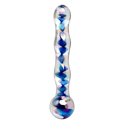 Icicles Nr.8 - Lyxig Handblåst Glasdildo