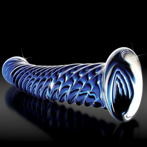 Icicles Nr.29 - Lyxig Handblåst Glasdildo