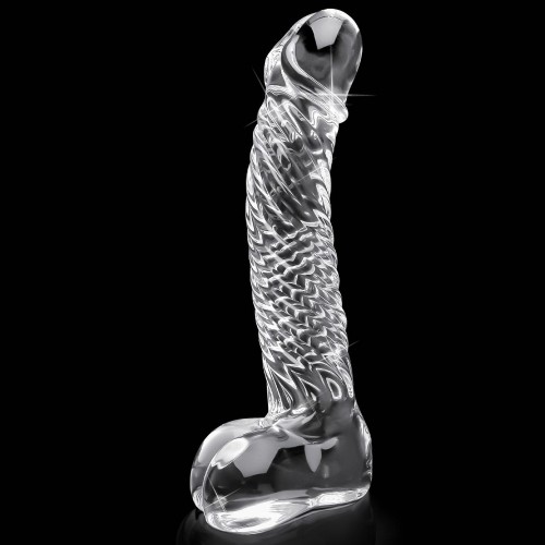 Icicles Nr.61 - Lyxig Handblåst Glasdildo