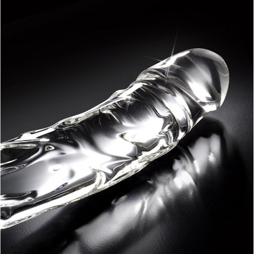 Icicles Nr.62 - Lyxig Handblåst Glasdildo