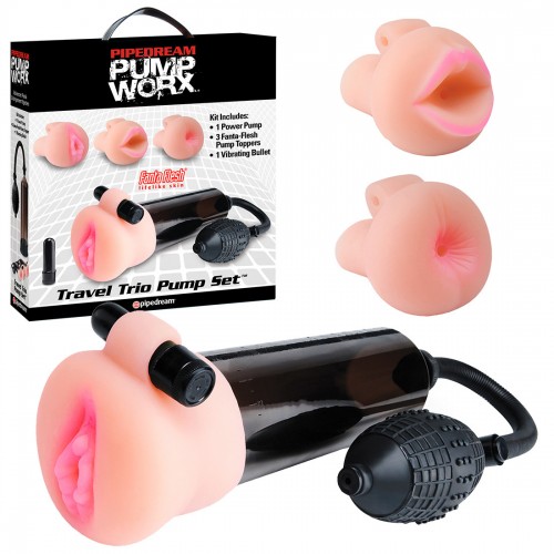 Pump Worx - Travel Trio Pump Set