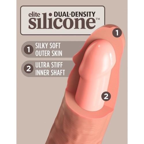 King Cock Elite .9" - Dual Density Silicone Cock - LYXDONG!