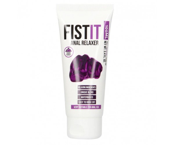 Fist It Anal Relaxer - 100ml - Bedövande Vattenbaserat Glidmedel 
