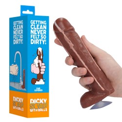 Dicky Soap with Balls - Brown