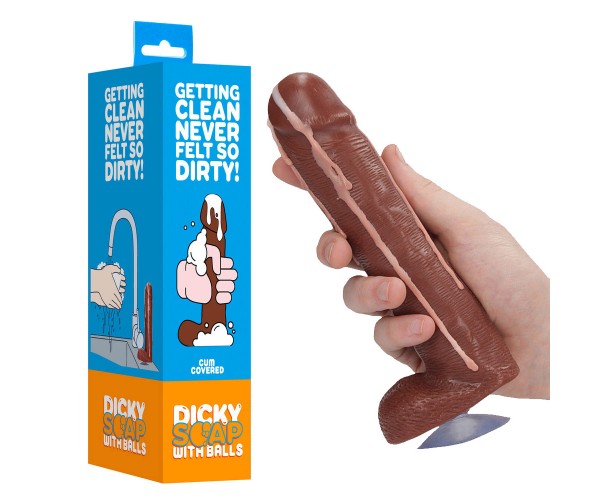 Dicky Soap with Balls - Brown