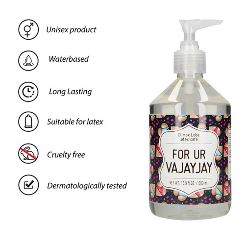 For Ur Va-Jay-Jay - Waterbased Lubricant - 500 ml