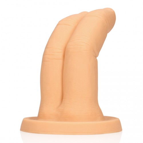 Cum Over fingerformad dildo i flytande silikon – rolig present med humoristisk design