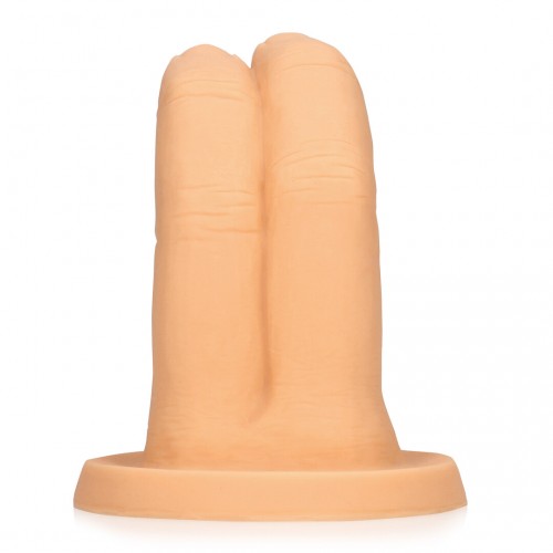 Cum Over fingerformad dildo i flytande silikon – rolig present med humoristisk design
