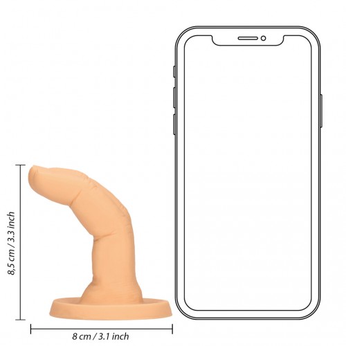 Cum Over fingerformad dildo i flytande silikon – rolig present med humoristisk design