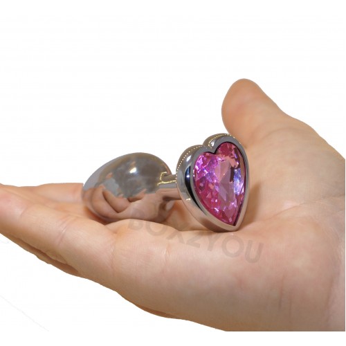 Intimate Anal Metal Jewelry - Rosa Hjärta