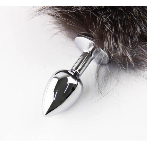 Intimate Anal Metal Jewelry - Furry Fox Tail