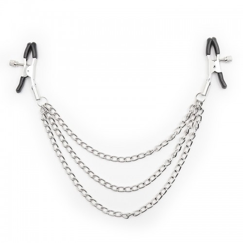 Nipple Clamps With Triple Chain