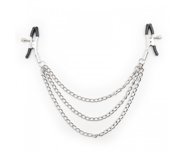 Nipple Clamps With Tripple Chain