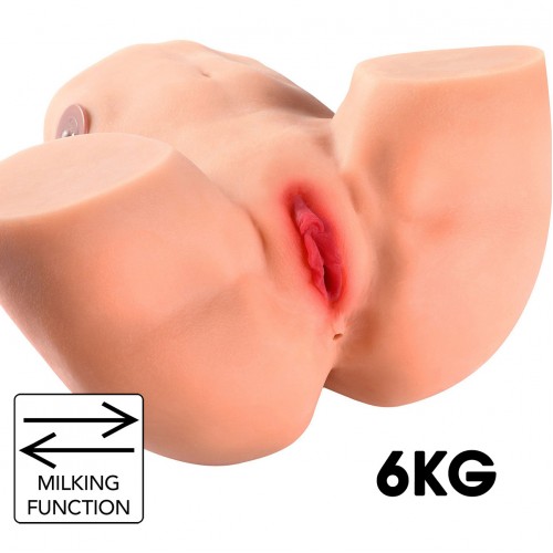 Bangers Tight Milking Pussy 6 kg mega masturbator i TPE med vaginal och analöppning – realistisk lösfitta