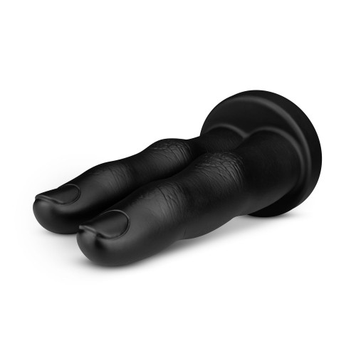 BUTTR Victory Double Finger Butt Plug dubbelfingerformad analplug i kroppssäkert PVC för intensiv och varierad analstimulans