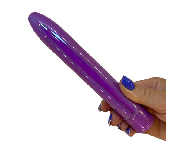 Classic Shimmer Vibrator klassisk vibrator med skimrande yta och kraftfulla vibrationer