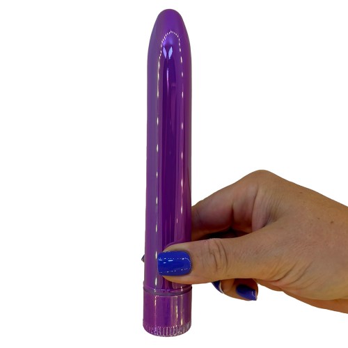 Classic Shimmer Vibrator klassisk vibrator med skimrande yta och kraftfulla vibrationer