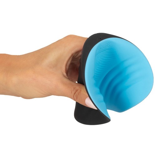 Couples Choice Lay-On Remote Control Couple Vibrator fjärrstyrd ridleksak med 2 motorer och anatomiskt formade stimulationsvågor för fitta och klitoris