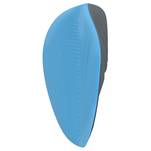 Couples Choice Lay-On Remote Control Couple Vibrator fjärrstyrd ridleksak med 2 motorer och anatomiskt formade stimulationsvågor för fitta och klitoris