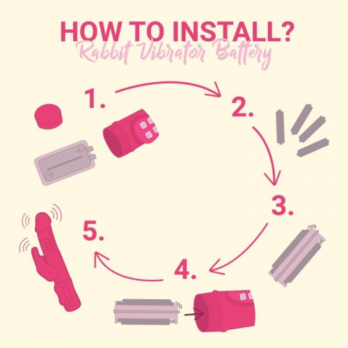 Thrusting Rabbit Vibrator Pink