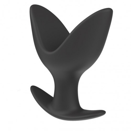Extreme by Hidden Desire Silicone Anchor V-Plug XL svart analplug i silikon med V-formad ankardesign – extra stor butt plug för erfarna användare