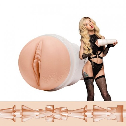 Fleshlight Girls Kenzie Reeves Creampuff lösfitta i Real Feel SuperSkin – realistisk avgjutning med Creampuff-textur