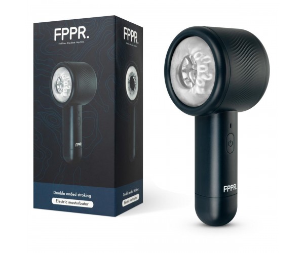 FPPR Electric Blowjob Stroker elektrisk avsugningsmaskin med sugfunktion och vibration för realistisk oralsexkänsla