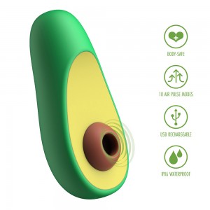 Holy Guacamoly Air Stimulator - Lufttrycksstimulator i Avokadoform