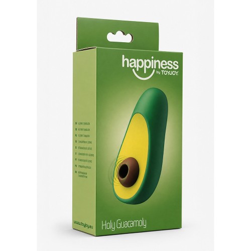 Holy Guacamoly Air Stimulator grön lufttrycksstimulator i rolig avokadoform – beröringsfri klitorisstimulans med Pleasure Air-teknik