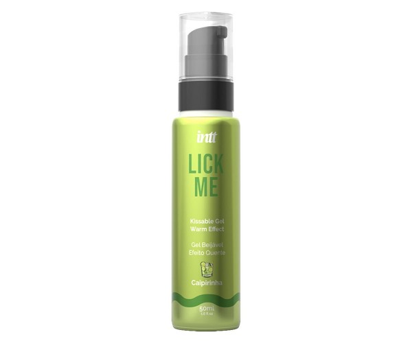 INTT Lick Me Caipirinha ätbar gel 50 ml med värmande effekt och caipirinha-smak – oralsexgel och glidmedel i ett
