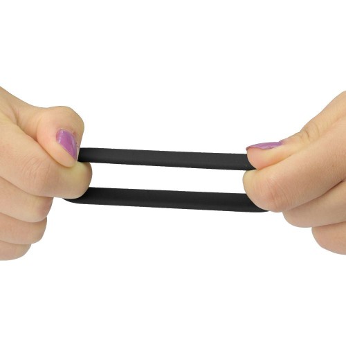 Lovetoy Soft Silicone Pro Ring Set 3-pack mjuka penisringar i olika storlekar – töjbara cockrings för hårdare erektion och längre uthållighet