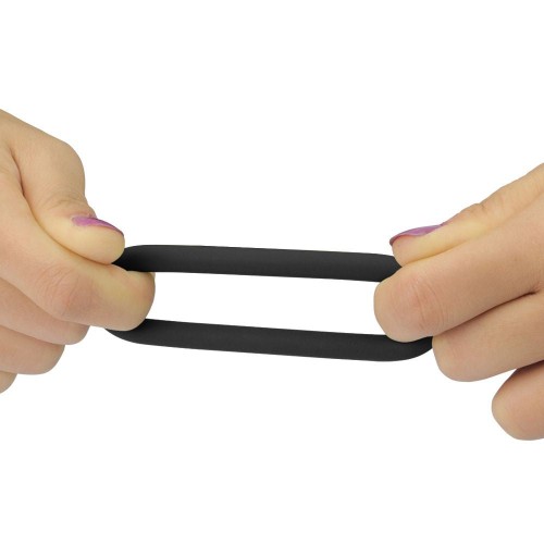 Lovetoy Soft Silicone Snug Ring Set 3-pack mjuka penisringar med snug-passform – täta cockrings för hårdare erektion och längre uthållighet