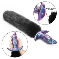 MystiTail - Anal Plug Med Avtagbar Svans 14 cm