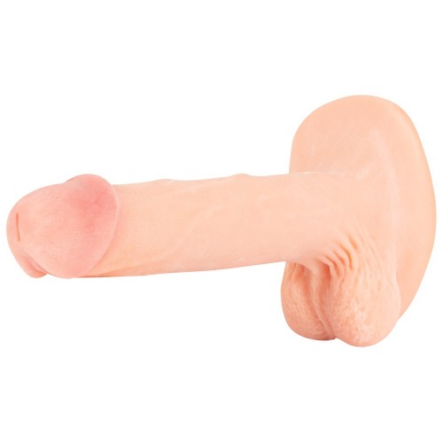 Nature Skin 3-in-1 Extension Dildo och Masturbator i hudlik TPE – penisförlängare, dildo och masturbator i ett