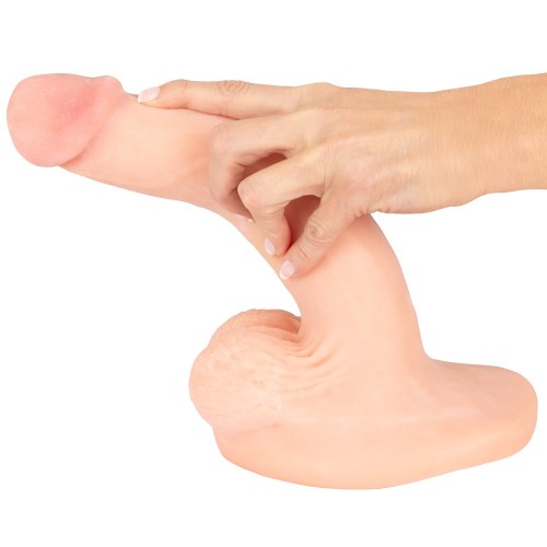 Nature Skin 3-in-1 Extension Dildo och Masturbator i hudlik TPE – penisförlängare, dildo och masturbator i ett