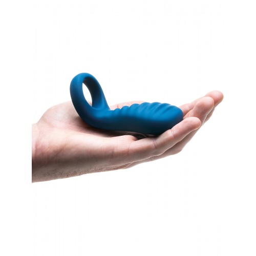 OhMiBod blueMotion NEX3 appstyrd vibrerande parring i mjuk silikon med Bluetooth och 4 vibrationslägen – penisring för par med klitorisstimulering