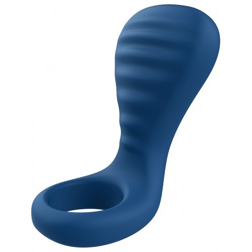 OhMiBod blueMotion NEX3 appstyrd vibrerande parring i mjuk silikon med Bluetooth och 4 vibrationslägen – penisring för par med klitorisstimulering