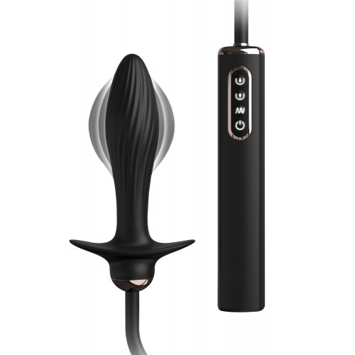 Pipedream Auto-Throb Inflatable Vibrating Plug uppblåsbar anal plug med automatisk stötfunktion och vibration
