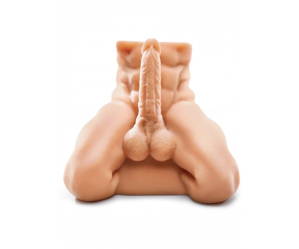 Pipedream Fuck Me Silly Man mega masturbator i TPE med stor kuk och analöppning – över 9 kg